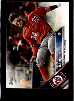 2016 Bryce Harper #100 Bowman