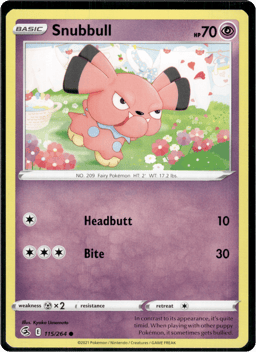 2021 Snubbull #115 Fusion Strike