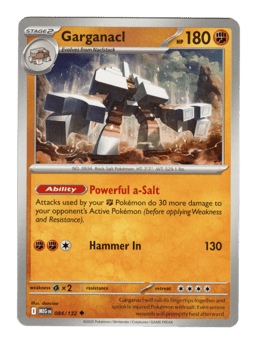 2025 Garganacl #84 Mega Evolution