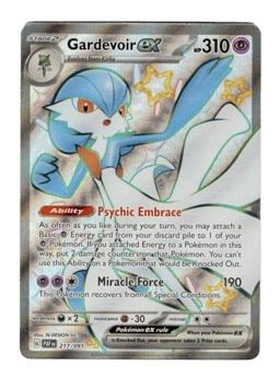 2024 Gardevoir ex #217 Paldean Fates