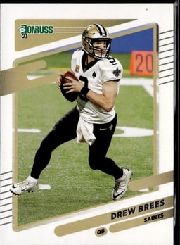 2021 Drew Brees #93 Donruss