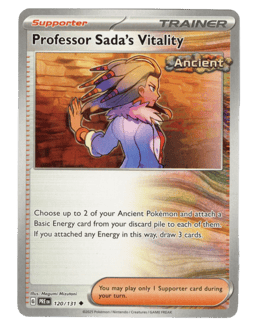 2025 Professor Sada's Vitality #120 Prismatic Evolutions