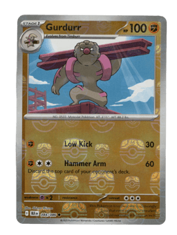 2025 Gurdurr  (Master Ball) #048 Black Bolt
