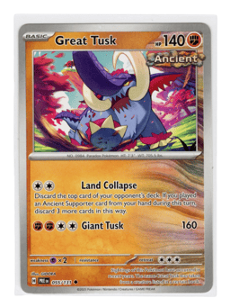2025 Great Tusk #55 Prismatic Evolutions