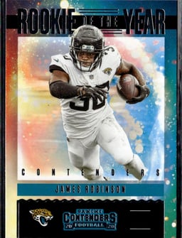 2020 James Robinson #RY-JRO Contenders Rookie of the Year