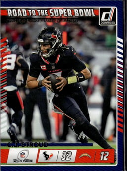 2025 C.J. Stroud #1 Donruss Road to the Super Bowl