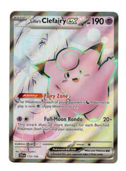 2025 Lillie's Clefairy ex #173 Journey Together