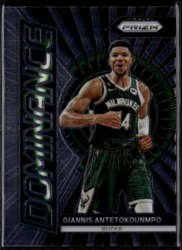 2023 GIANNIS ANTETOKOUNMPO #7 PRIZM DOMINANCE