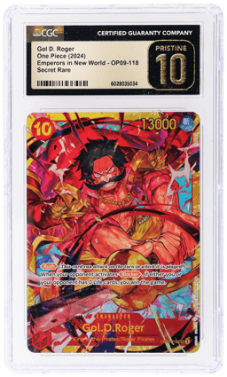 2024 One Piece Emperors In the New World Gol D. Roger #OP09-118 CGC PRI