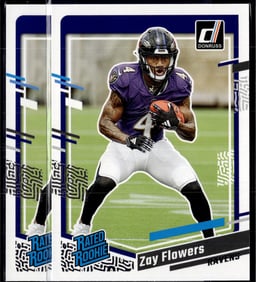 2023 Zay Flowers #307 Donruss