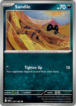 2025 Sandile #57 Black Bolt