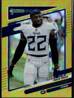 2021 Derrick Henry #14 Donruss Press Proof