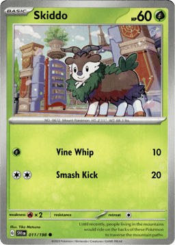 2023 Skiddo #11 Scarlet & Violet