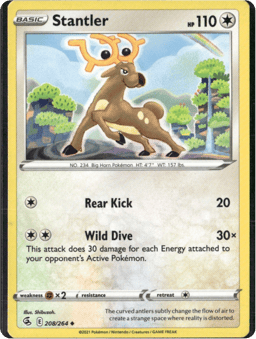 2021 Stantler #208 Fusion Strike