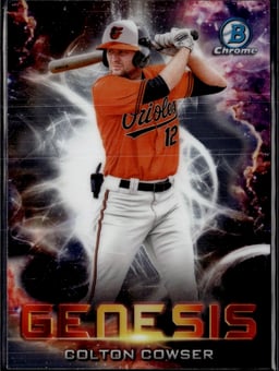 2021 Colton Cowser #GNS-5 Genesis Chrome