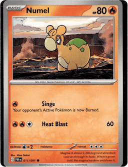 2024 Numel #11 Paldean Fates