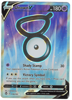 2022 Unown V #176 Silver Tempest