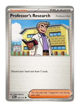 2025 Professor's Research #122 Prismatic Evolutions