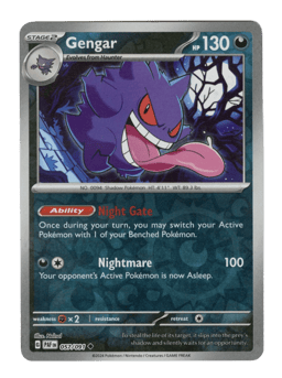 2024 Gengar #57 Paldean Fates