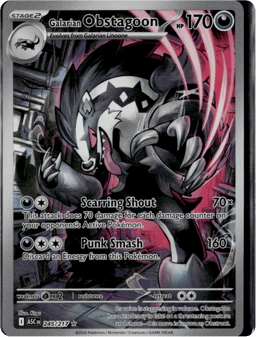 2026 Galarian Obstagoon #245 Ascended Heroes