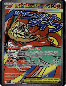 2026 Mega Hawlucha ex #268 Ascended Heroes