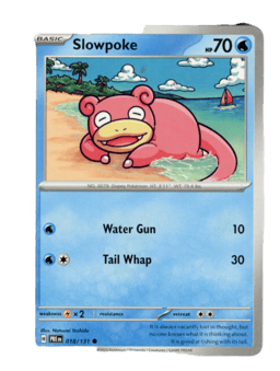 2025 Slowpoke #18 Prismatic Evolutions
