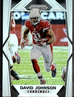 2017 David Johnson #25 Prizm
