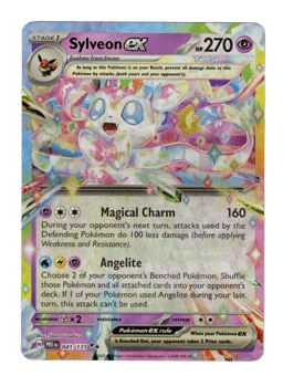 2025 Sylveon ex #41 Prismatic Evolutions