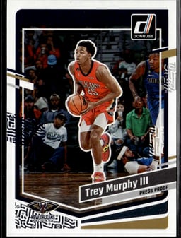 2023 Trey Murphy III #25 Donruss Press Proof Silver