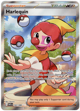 2025 Harlequin #163 White Flare
