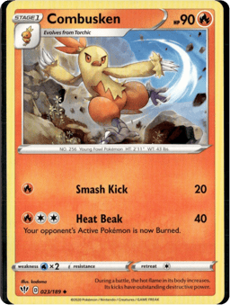2020 Combusken #23 Darkness Ablaze