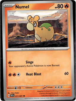 2024 Numel #11 Paldean Fates