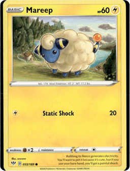 2020 Mareep #55 Darkness Ablaze