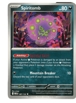 2025 Spiritomb #87 Mega Evolution