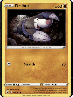 2021 Drilbur #147 Fusion Strike