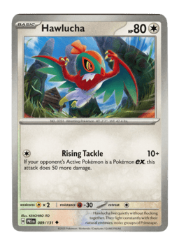 2025 Hawlucha #89 Prismatic Evolutions