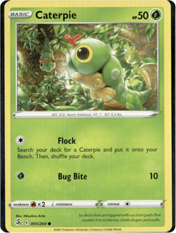 2021 Caterpie #1 Fusion Strike