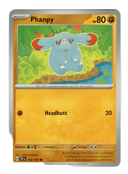 2024 Phanpy #102 Surging Sparks