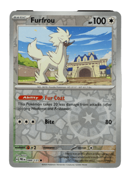 2025 Furfrou #88 Prismatic Evolutions