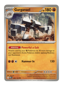 2025 Garganacl #84 Mega Evolution