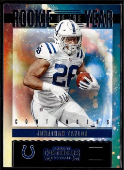 2020 Jonathan Taylor #RY-JTA Contenders Rookie of the Year