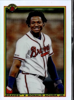 2020 Ronald Acuña Jr. #90B-RAJ Bowman