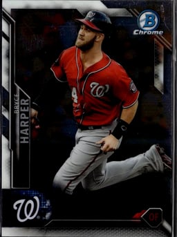 2016 Bryce Harper #100 Bowman Chrome