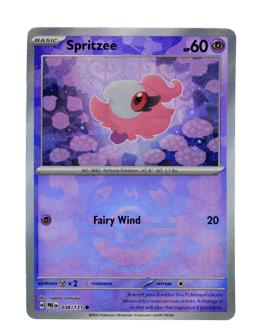 2025 Spritzee  (Master Ball) #38 Prismatic Evolutions