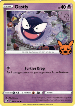 2020 Gastly #064/196 Miscellaneous Cards & Products