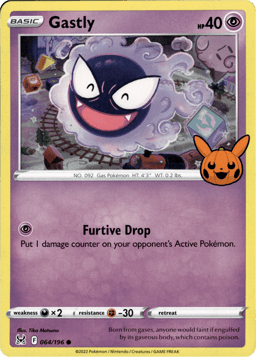2020 Gastly #064/196 Miscellaneous Cards & Products
