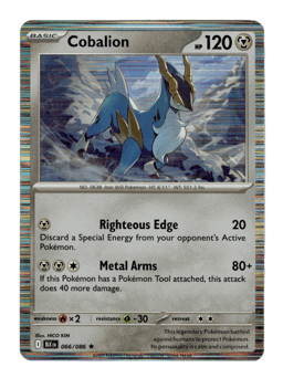2025 Cobalion #66 Black Bolt