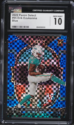 2022 Select Concourse Blue Erik Ezukanma ROOKIE /199 #95 CGC 10 GEM MINT