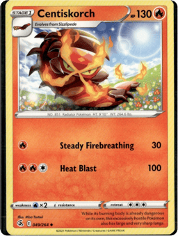 2021 Centiskorch #49 Fusion Strike