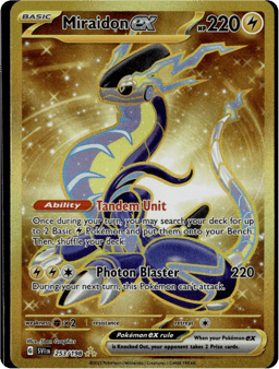 2023 Miraidon ex #253 Scarlet & Violet